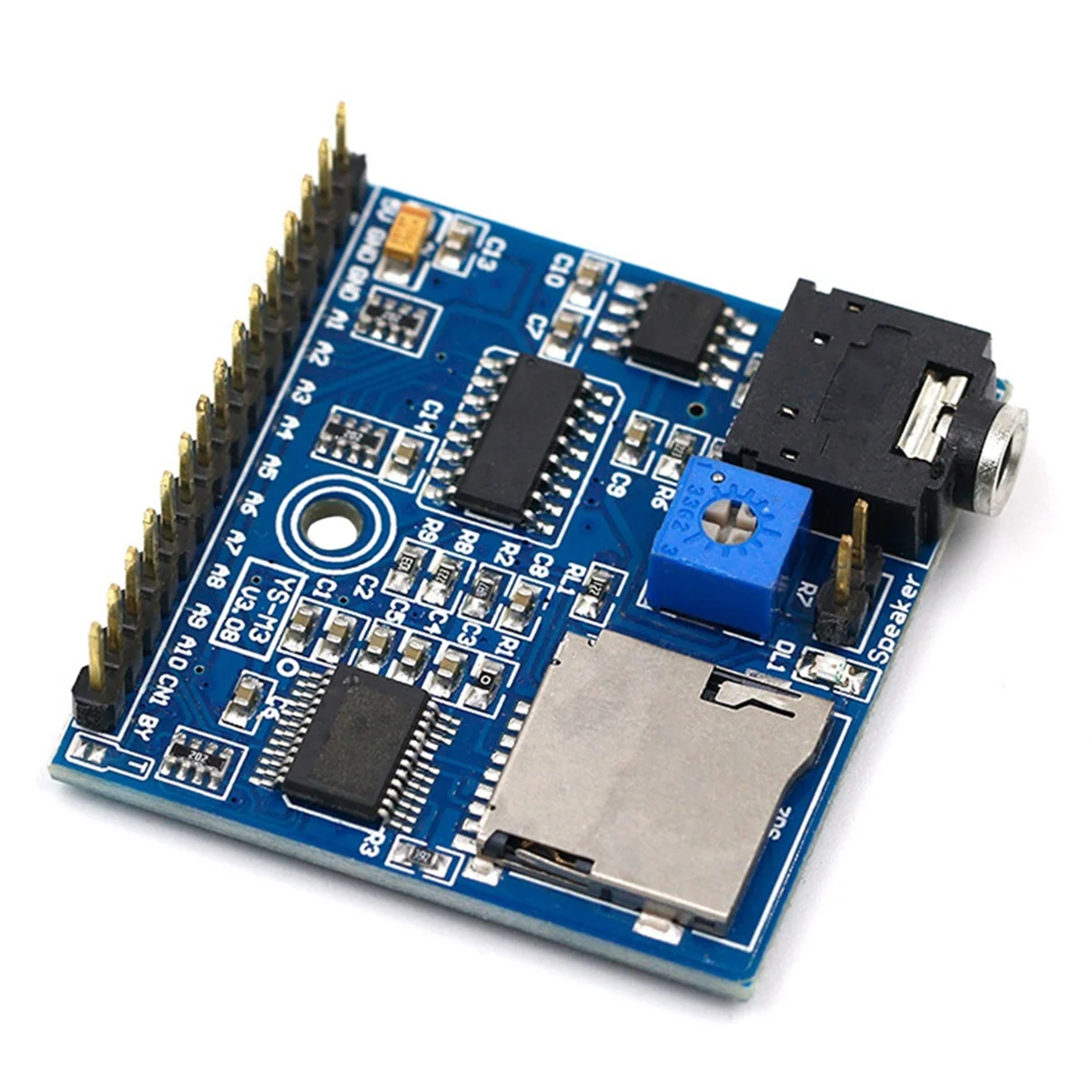 Efficient Voice Play Module for Arduino MP3 Prompt Trigger Broadcast MCU DIY Broadcaster MP3 Voice Module