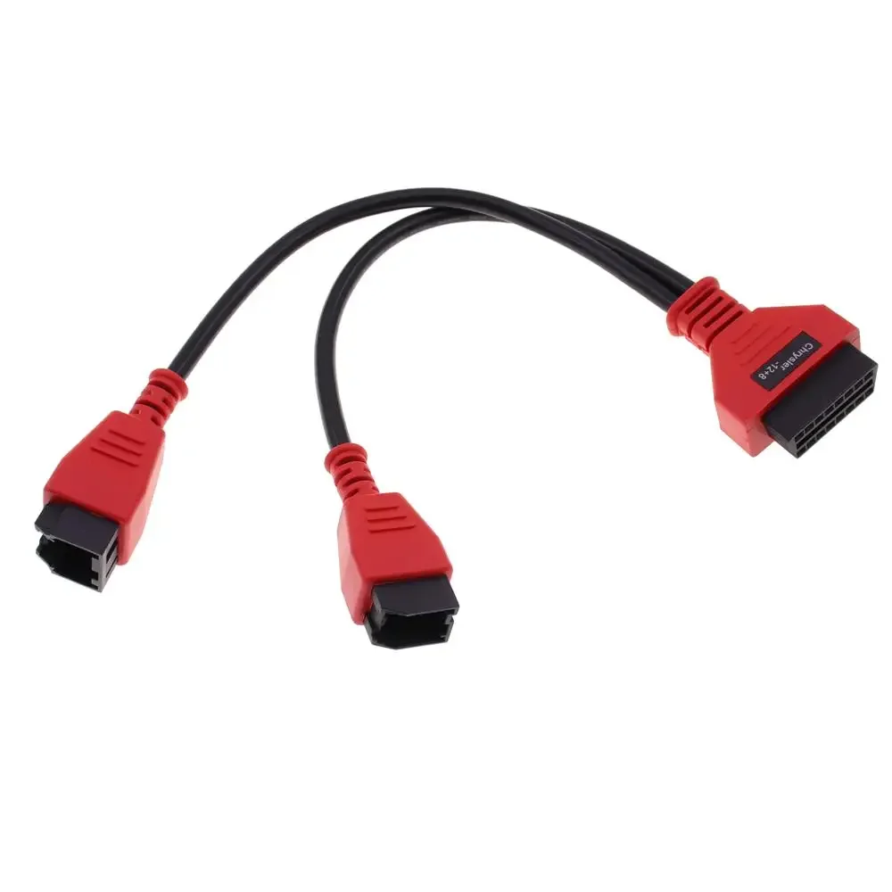 EIDRAN  Auto 12+8 Cable Diagnostic Adaptor Fit For Chrysler Autel Maxisys Series Scanner