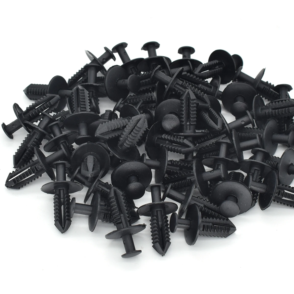 50x Car Fender Bumper Fastener Wheel Arch Lining Mudguard Trim Clips Fixed Clamp Grille Rivet For Mercedes-Benz C Class BMW Opel