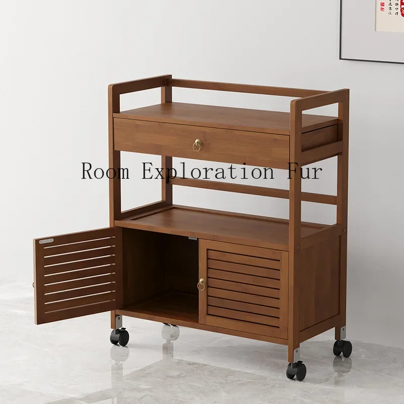 Cosmetic Beauty Cart Salon Trolley Tool Rolling Tattoo Lash Tea Salon Trolley Spa Make Up Chariot Coiffure Salon Furniture WKST