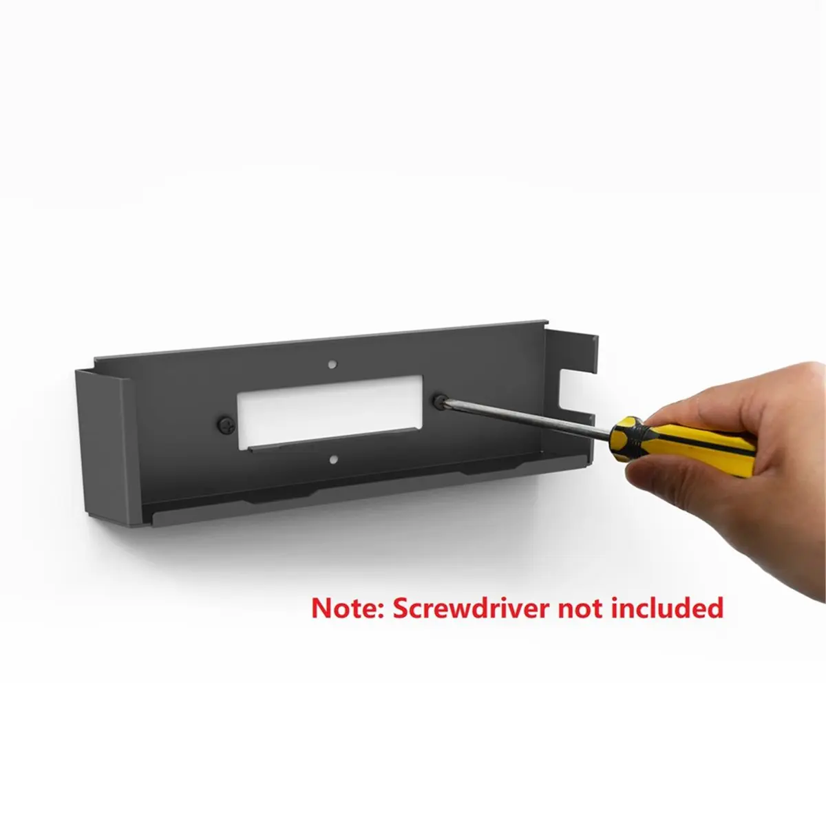 RECOMENDAR】Wall Mount for Original, Near or Behind TV, Space Saving & Improved Airflow, Drop Protection for Game Accessories