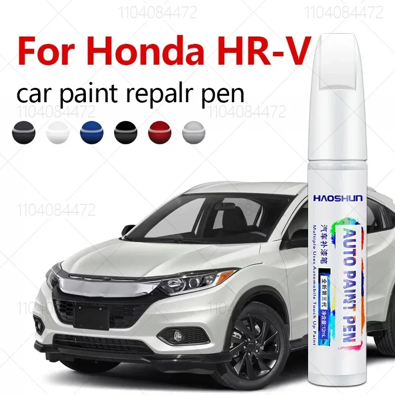 For Honda HR-V 1998-2025 GH1 / GH2 RU1 / RU2 WV5 Paint Repair Pen Touch Up Scratch Remover DIY Auto Accessories Black White Red