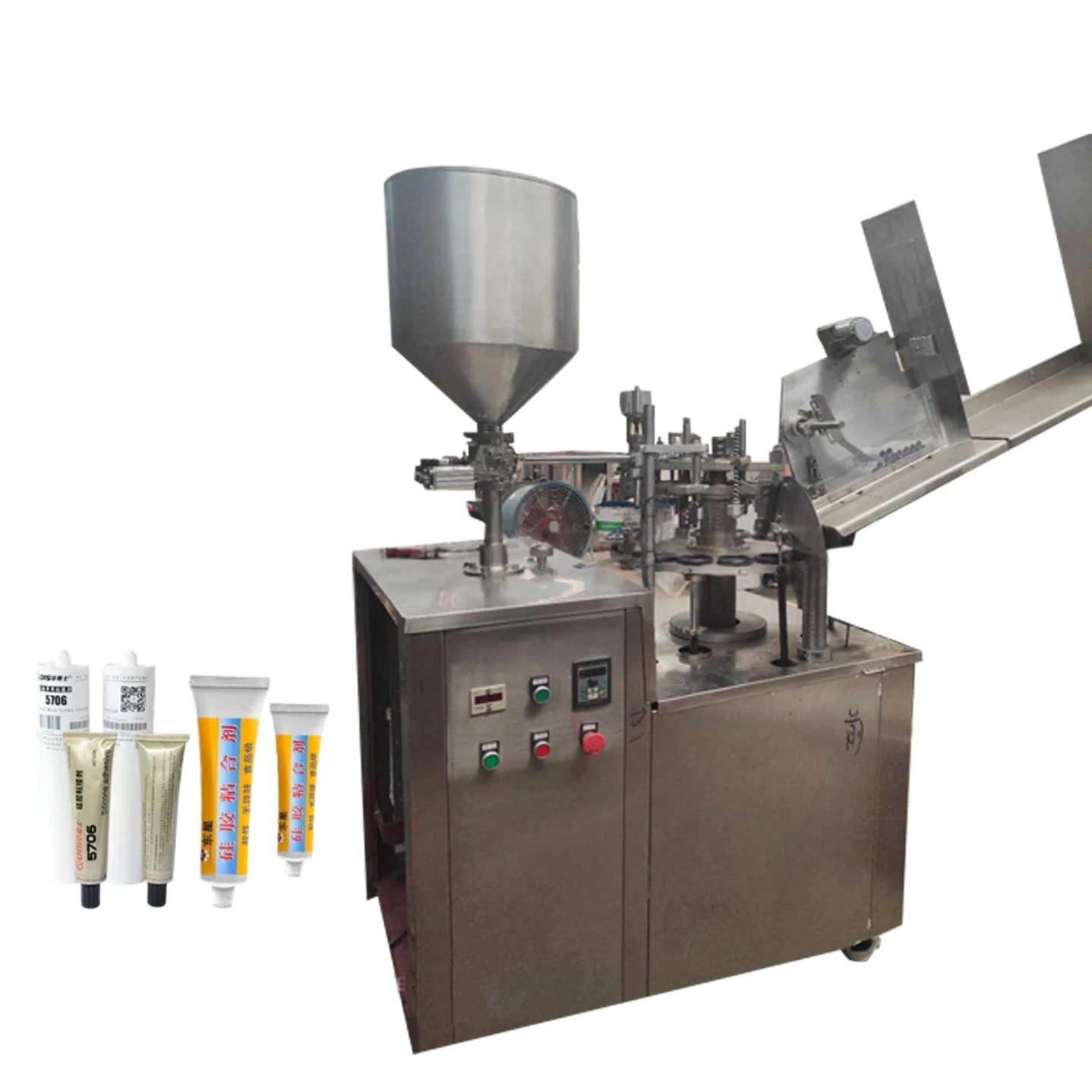 Professional - Grade Filling and Sealing Equipment Suitable for Fully Automatic Aluminum  Metal Hoses