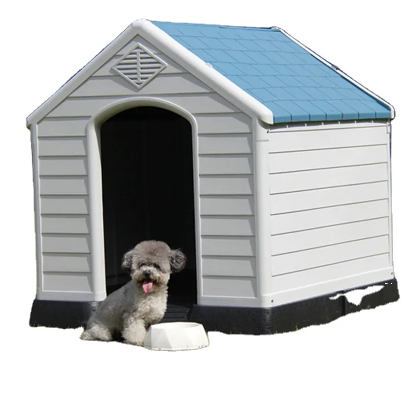 Luxury PP Dog House Outdoor Large Pet Cages Nest  for Sale for Dog Run Fence Panels