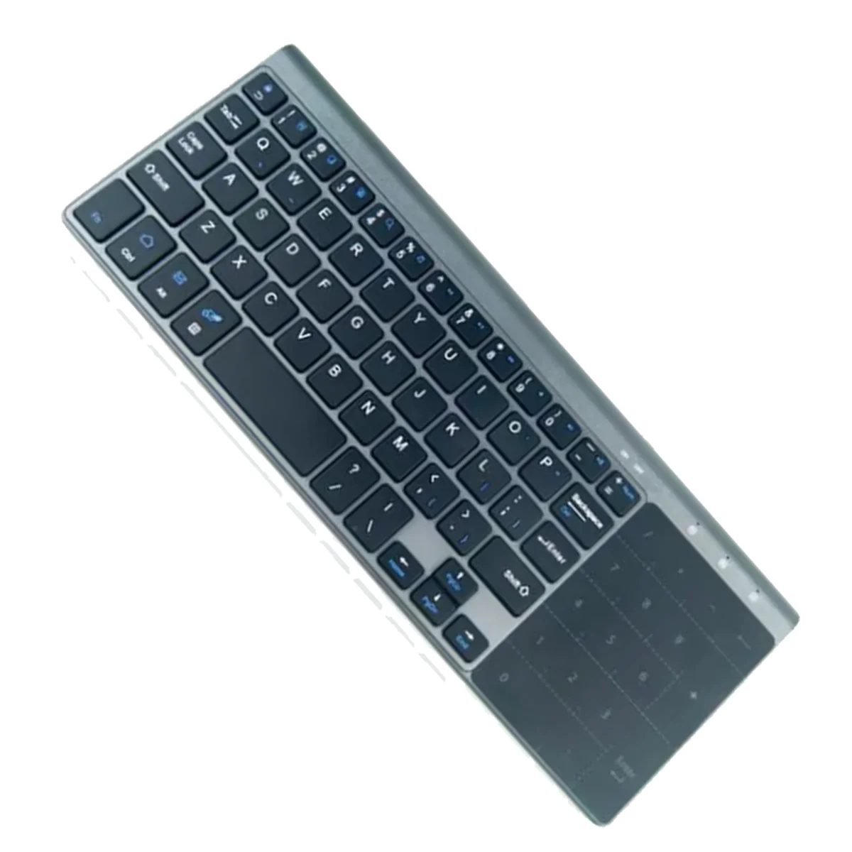 

AB01 Bluetooth Wireless Mini Keyboard with Numeric Touchpad for Notebook PC Smart TV Portable 59 Keys Wireless Mini Keyboard