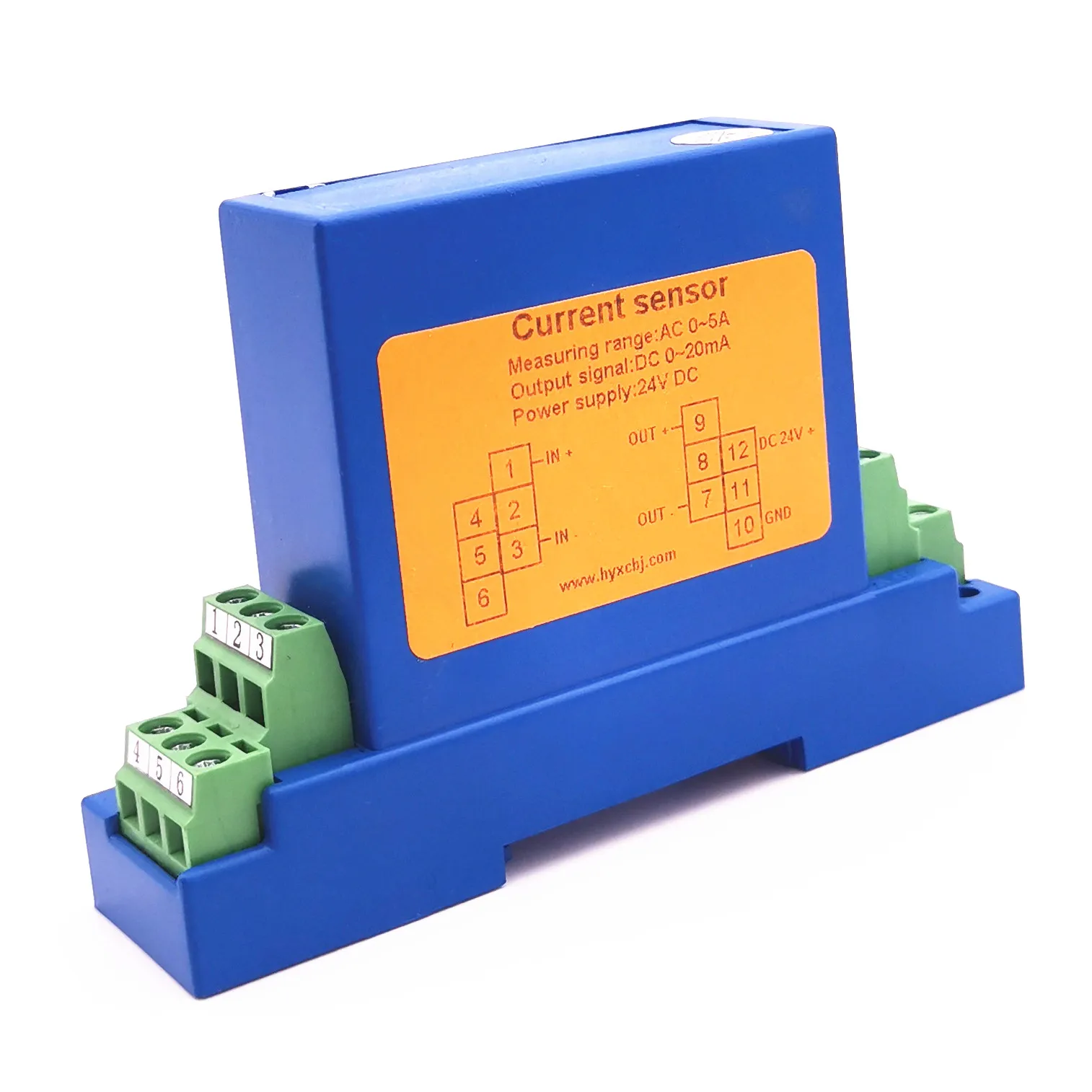 

AC Sensor Current Transmitter Measurement Range 0-10A Output 4-20A, 0-5V ,0-10V