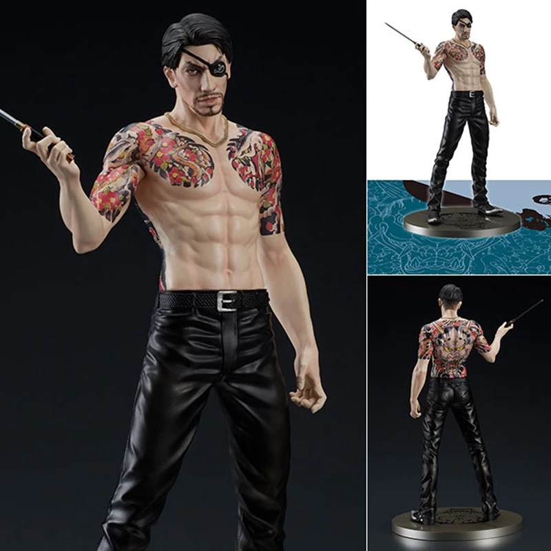 17cm digsta como um dragão goro majima anime figura kazuma kiryu figura de ação ichiban kasuga estatueta modelo colecionável boneca brinquedo