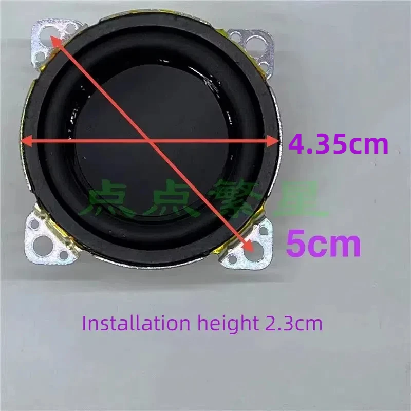 GHXAMP ハーマン OEM 43.5 ミリメートル角度 IPX7 防水フルレンジ内蔵スピーカー 3 オーム 5 ワット