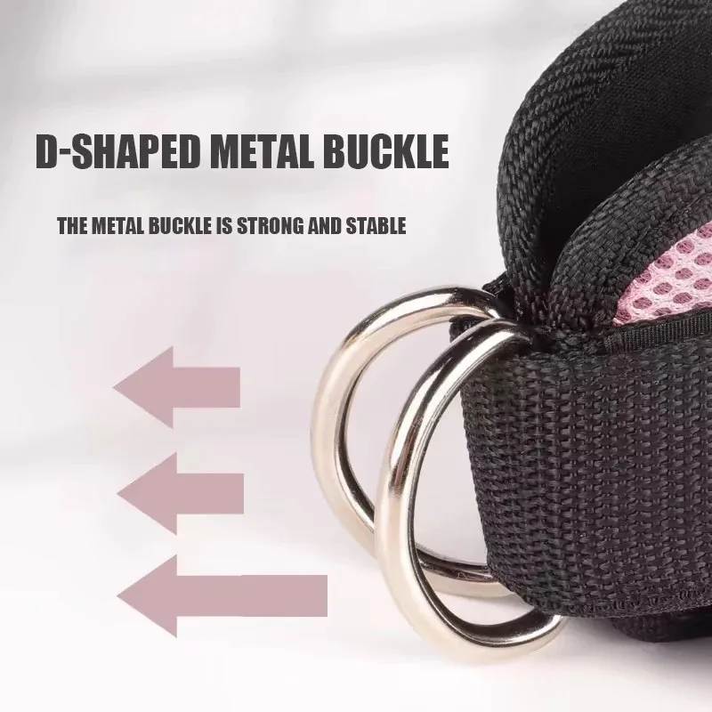 1Fitness Ankle Straps For Gantry Rear Kick Training Hip Exercise Lower Body Exercise - Adjustable Leg Straps