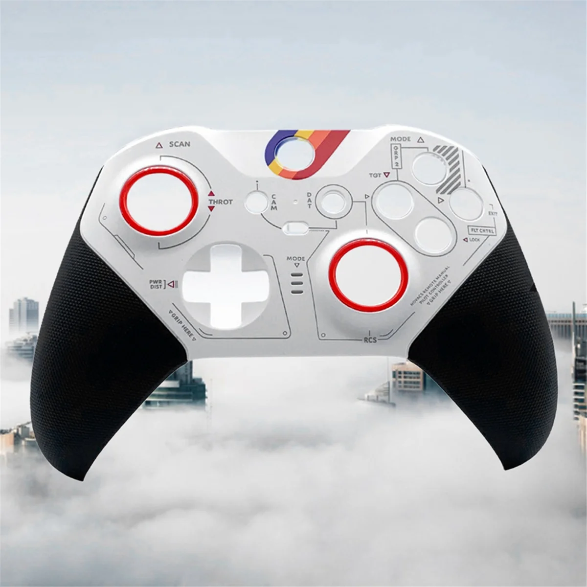 Práctico carcasa inferior para controlador Xbox One Elite Series 2, cubierta de placa frontal, carcasa de Panel