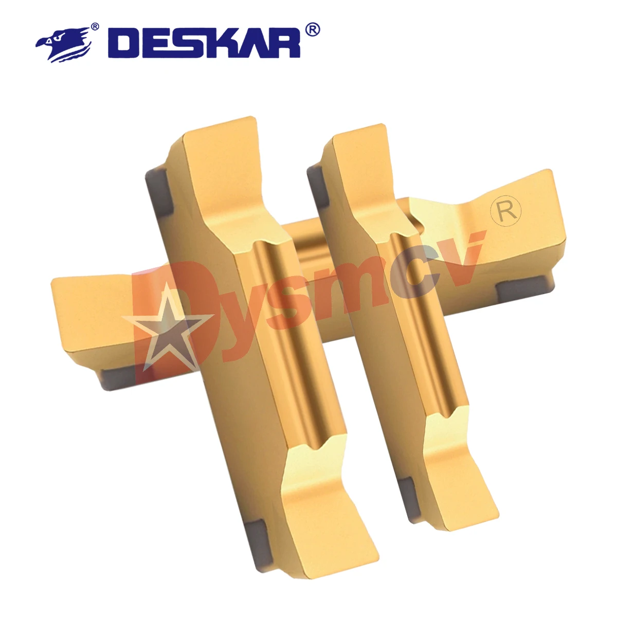 DESKAR 100% Original CNC Slotting ใบมีด MGGN200 MGGN300 MGGN400-JV LF6028 เครื่องจักรกลชิ้นส่วนเหล็กความแข็งสูงเครื่องกลึงโลหะเครื่องมือ