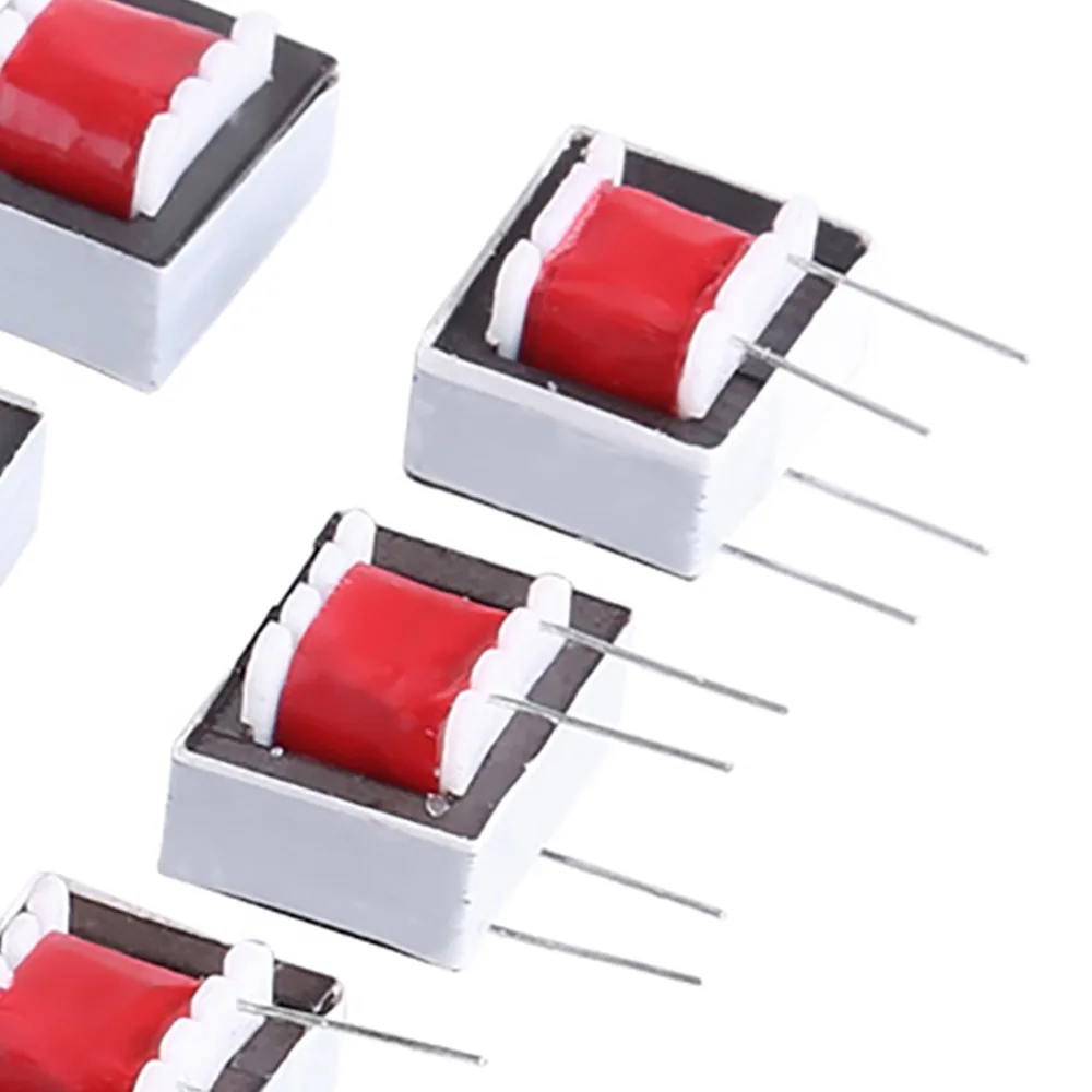 10 PCS 600:600 Ohm EI14 Isolation Transformer 4 Pin High Efficiency Audio Transformer 1:1 Audio Coupling Inductor