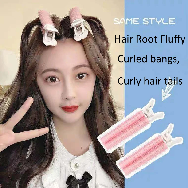 1/5/10/15Pcs Hairdressing Home Use DIY Magic Self-Adhesive Bangs Hair Root Tails Rollers Fluffy Styling Roll Hair Curler Tool