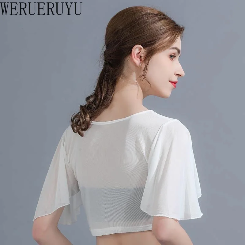 See Through Mesh T Shirt Short Sleeve Y2k Crop Tops Woman Clothing Summer Black White Streetwear Sexy T-shirts for Womens 2024