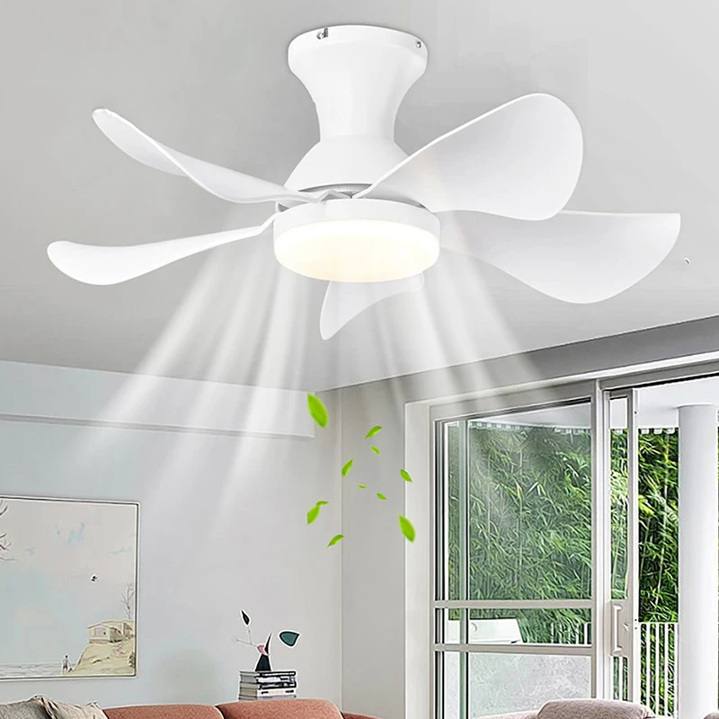 LED Fan Chandelier, Bedroom/Dining Room Light, Living Room Fan, Household Ceiling Electric Fan