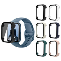 Hard Edge Full Screen Glass Protector Film Case Shell Frame For OPPO watch2 42 mm/46 mm Smart Watch Protective Bumper Cover