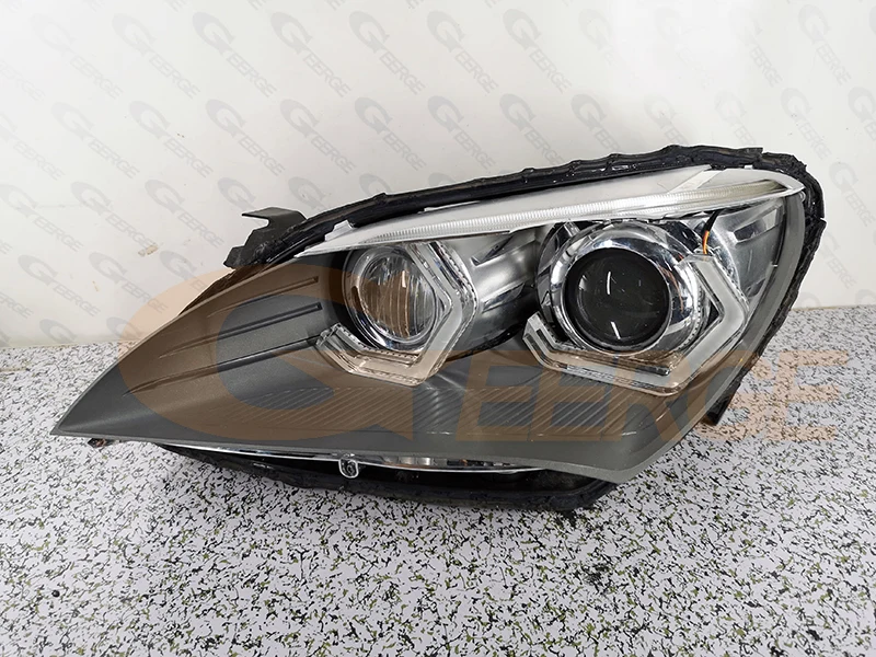 For BMW F12 F13 F06 2010 2011 2012 2013 2014 2015 Super Bright 3D Hexagon M4 Iconic Style Crystal Led Angel Eyes Kit Halo Rings