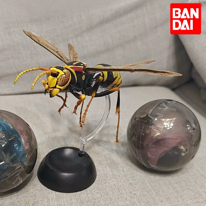 

Bandai Gashapon Creature Encyclopedia Hornet Subfamily Hair-Bellied Ant Land Hornet Bullhead Ant Miniature Model Figurine Toys