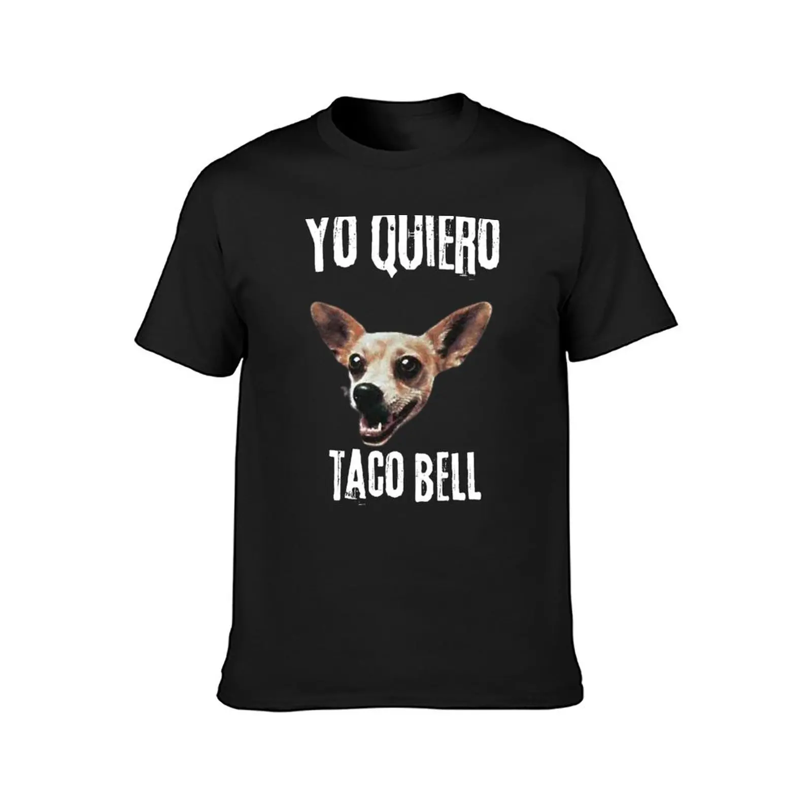 Funny yo quiero taco bell T-Shirt summer tops quick-drying oversized blacks mens graphic t-shirts