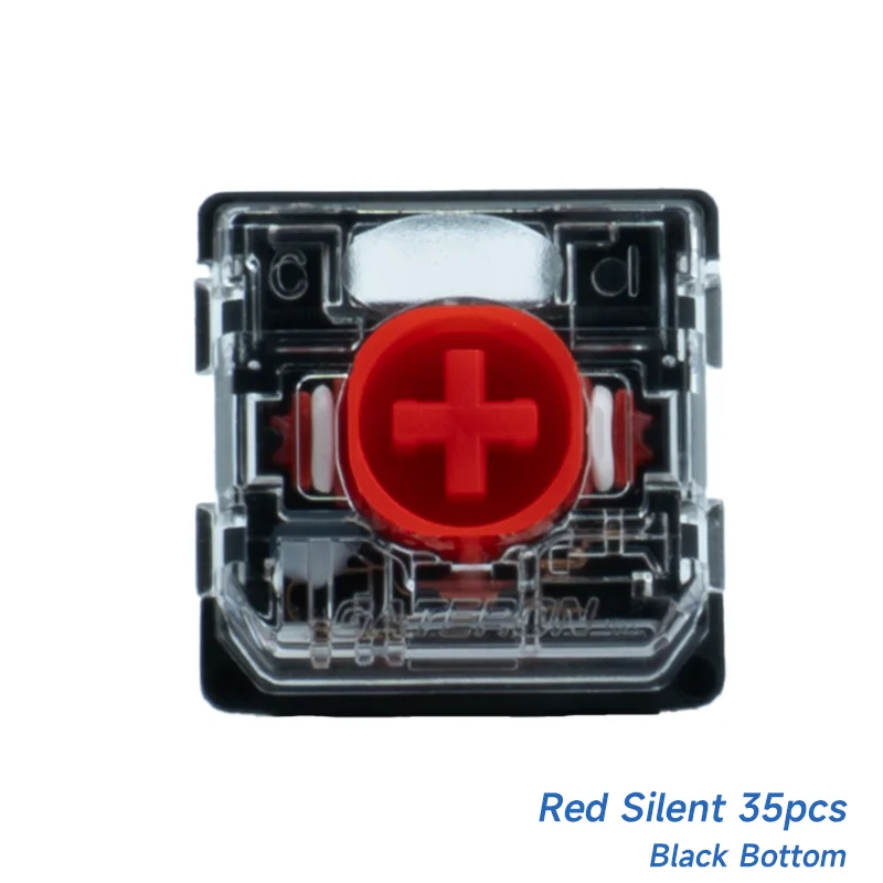 GATERON KS-33 Low Profile 3.0-serie toetsenbordschakelaar, 5-pins mechanische toetsenbordschakelaar, tactiel lineair, voor NuPhy-toetsenborden, gaming.