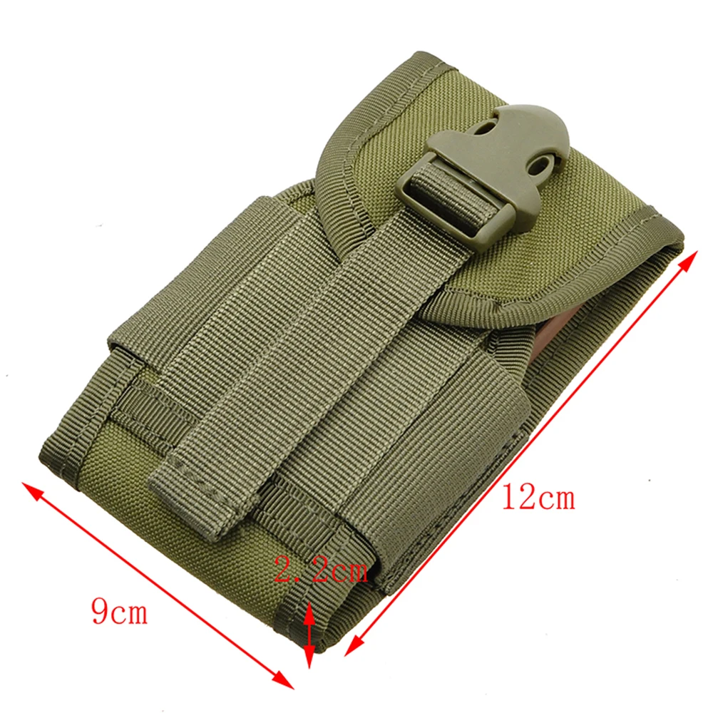 Phone Pouch  Tactical Bag Durable Hook Cover CaseAttachable Belt Cellphone Pouches Universal Multifunctional Wear Belt Waist Bag