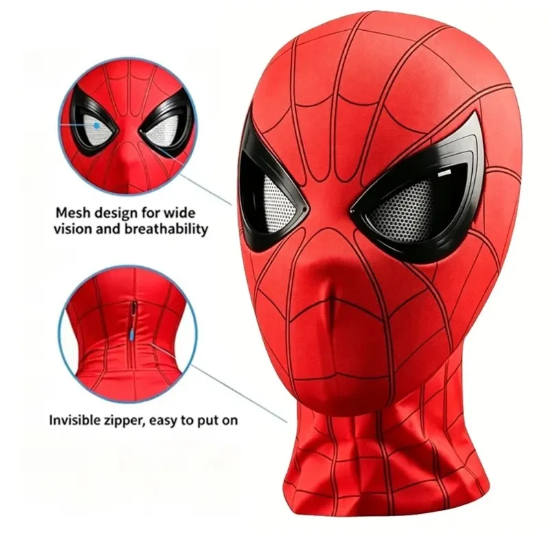 2026 Mask Headgear Cosplay Moving Eyes Mask 1:1 Creative Cosplay Head Cover Real Person Wear Halloween Party Costume Prop Gifts view 3