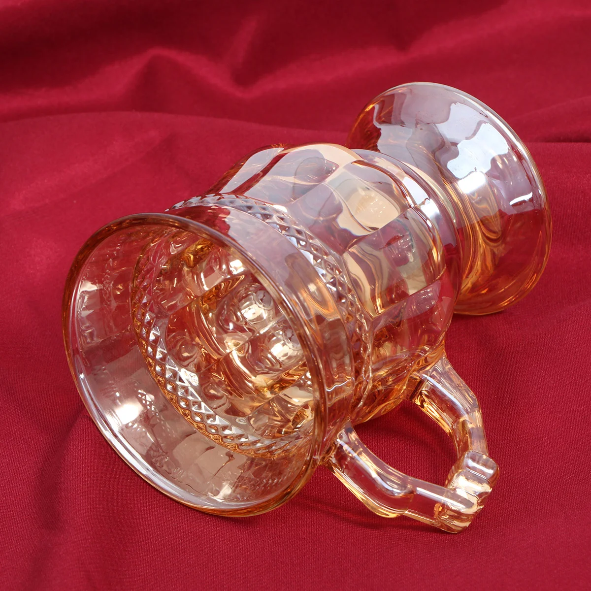 

Simple Design Light Brown Glass Cup High Borosilicate Material for Home Office School Easy to Clean Glass Water Cup