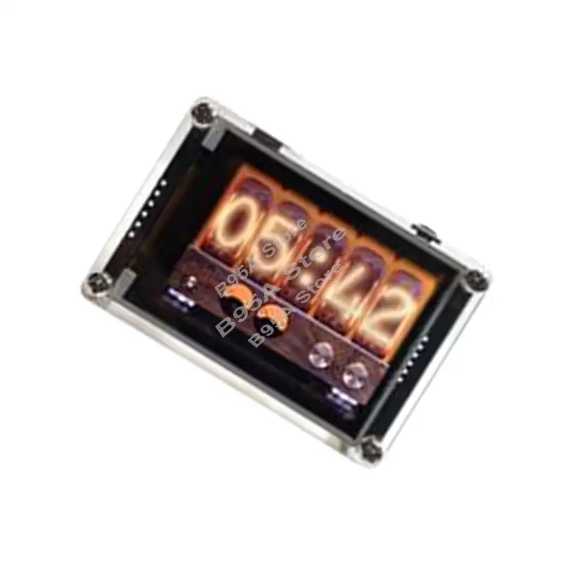 

Clock Music Spectrum VU Meter 2.4" Analog Display Voice Control Digital Rhythm Analyzer-Hot Electronics