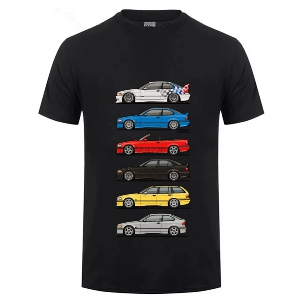 2026Men Crewneck T Shirt Stack of E36 Variants Primer Conor Mcgregor Printed T-shirt Unisex Vintage Funny Short-sleev Tops Tees