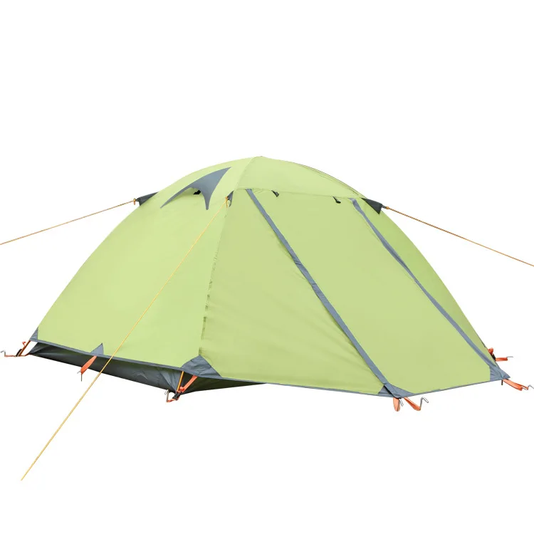 

Ультралегкая походная палатка из оксфордской ткани с камуфляжным рисунком, европейская, с двойными алюминиевыми стойками, на 2 человека, летняя, портативная, профессиональная, для кемпинга