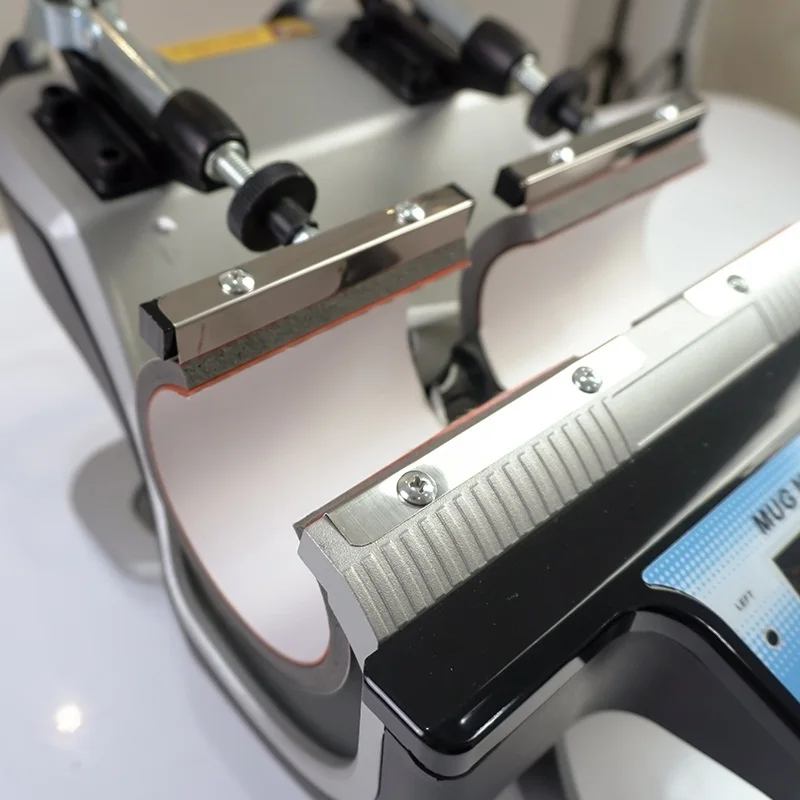 المبيعات الساخنة محطة مزدوجة الصحافة الحرارة آلة التسامي فنجان القهوة ماكينة طباعة القدح السحري ST-210