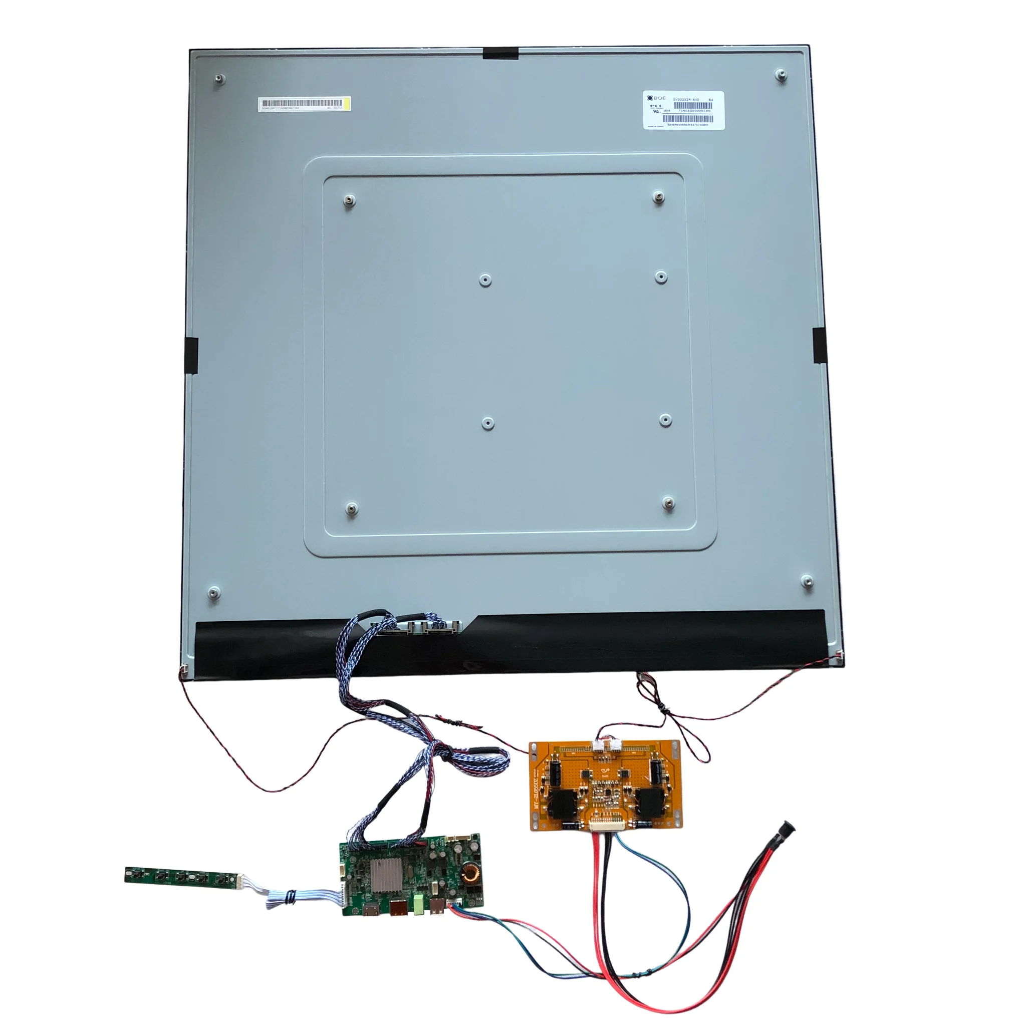 22-Inch Square LCD Display Panel DV220X2M-NV0 1920x1920 with MST8757TL V1.0 Board TFT Type LVDS Interface and Square Display