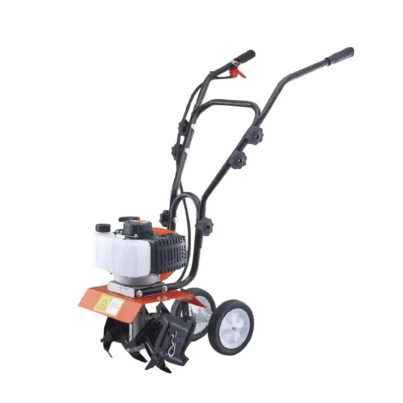 Hantechn 52CC  Tiller Cultivators Rotavator Power 2 Stroke Agriculture Machine Farming Mini Rotary Tiller
