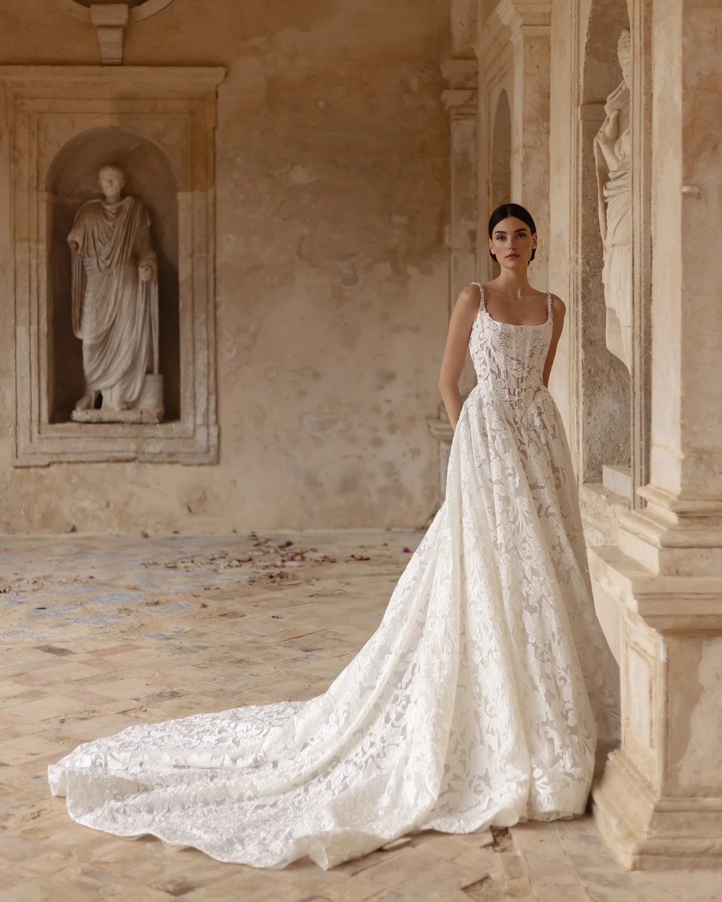 

A line Wedding Dress Vestido De Novia Encaje Elegante Minimalista Boda Civil bridal Boutique Store Plus Size For Bride Bespoke