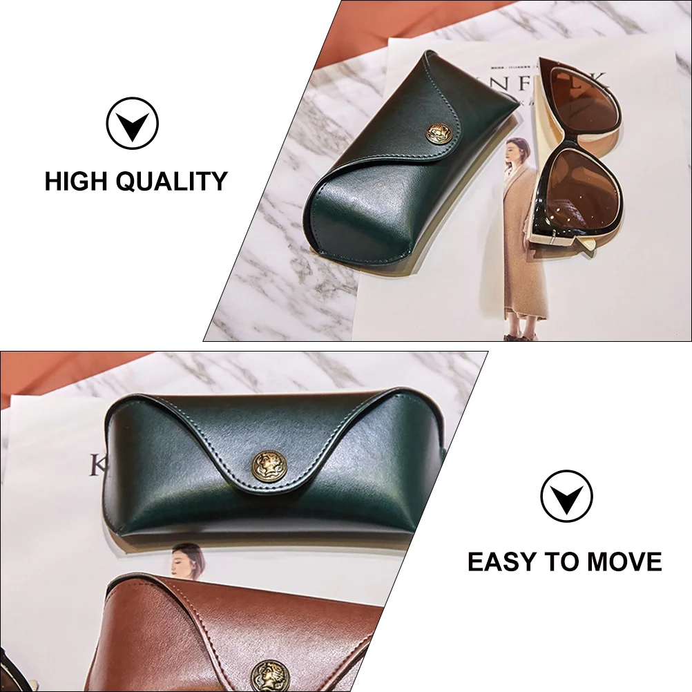 

Lightweight Women's Sunglasses Case Folding Pu Card Retro Design Packet