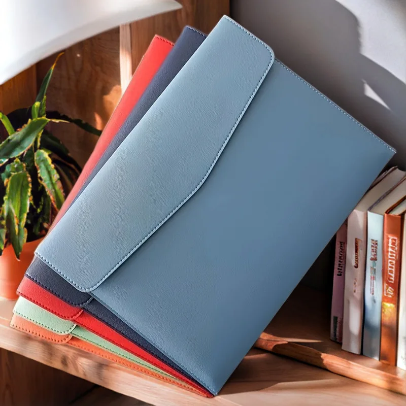[Stylish Folder] Stylish A4 Folder with Snap Closure|Office Accessories,Smooth Textured Finish,Ideal for Business Professionals.