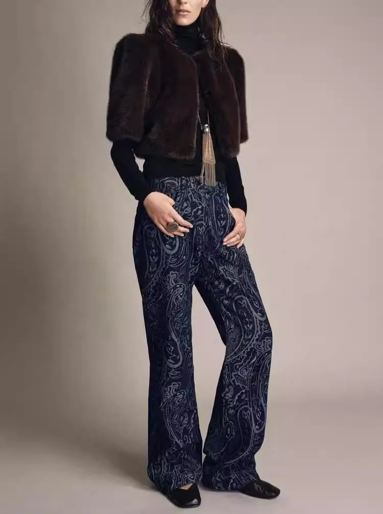 

Fall Winter ort Sle Artificial Mink Fur Effect Women's Jaet 2025 New Arrival Ele Commuter Straight Cut Long Sve