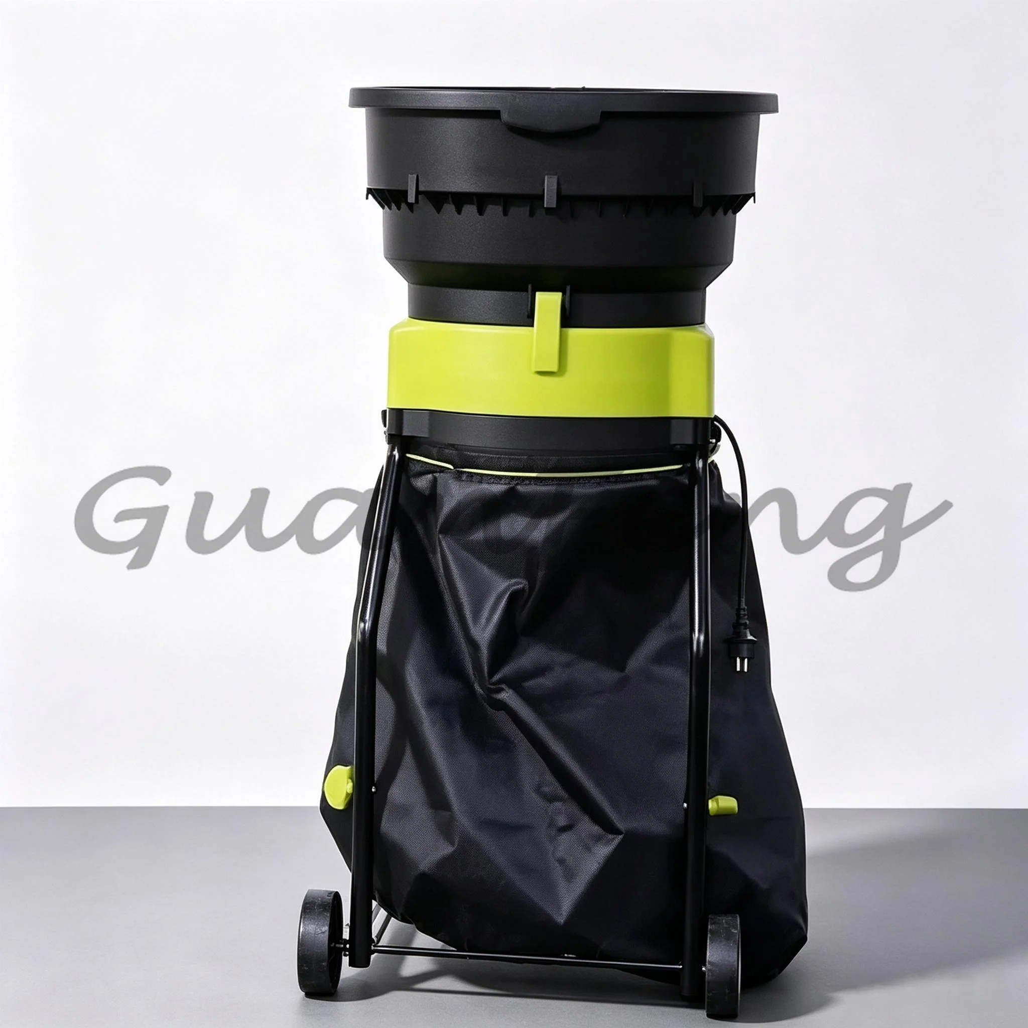 Professional 2500W Portable Electric Garden Leaf Shredder, Household Silent Composting Machine