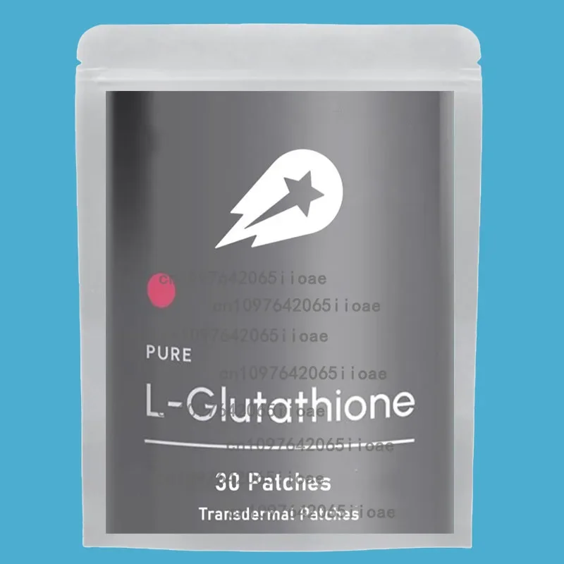 

30 Patches L-Glutathione Transdermal Patches Skin Whitening and Lightening with Vitamin C & E, Biotin One Month Supply