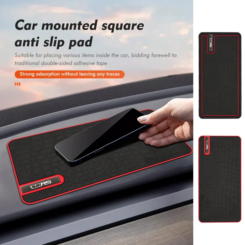 

Car Interior Non-Slip Mat Dashboard Silicone Anti-Slip Pads For Skoda Octavia 2 3 Rapid Kodiaq Karoq Fabia Kamiq Superb MK3