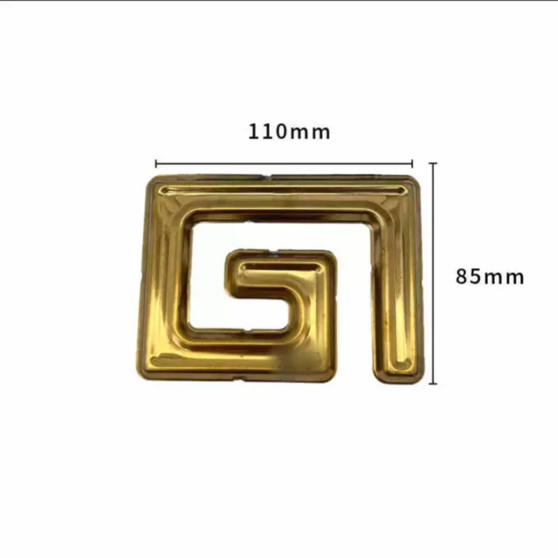 stainless steel H-shaped flower courtyard stainless steel gate decorative door flower accessories European style connecting