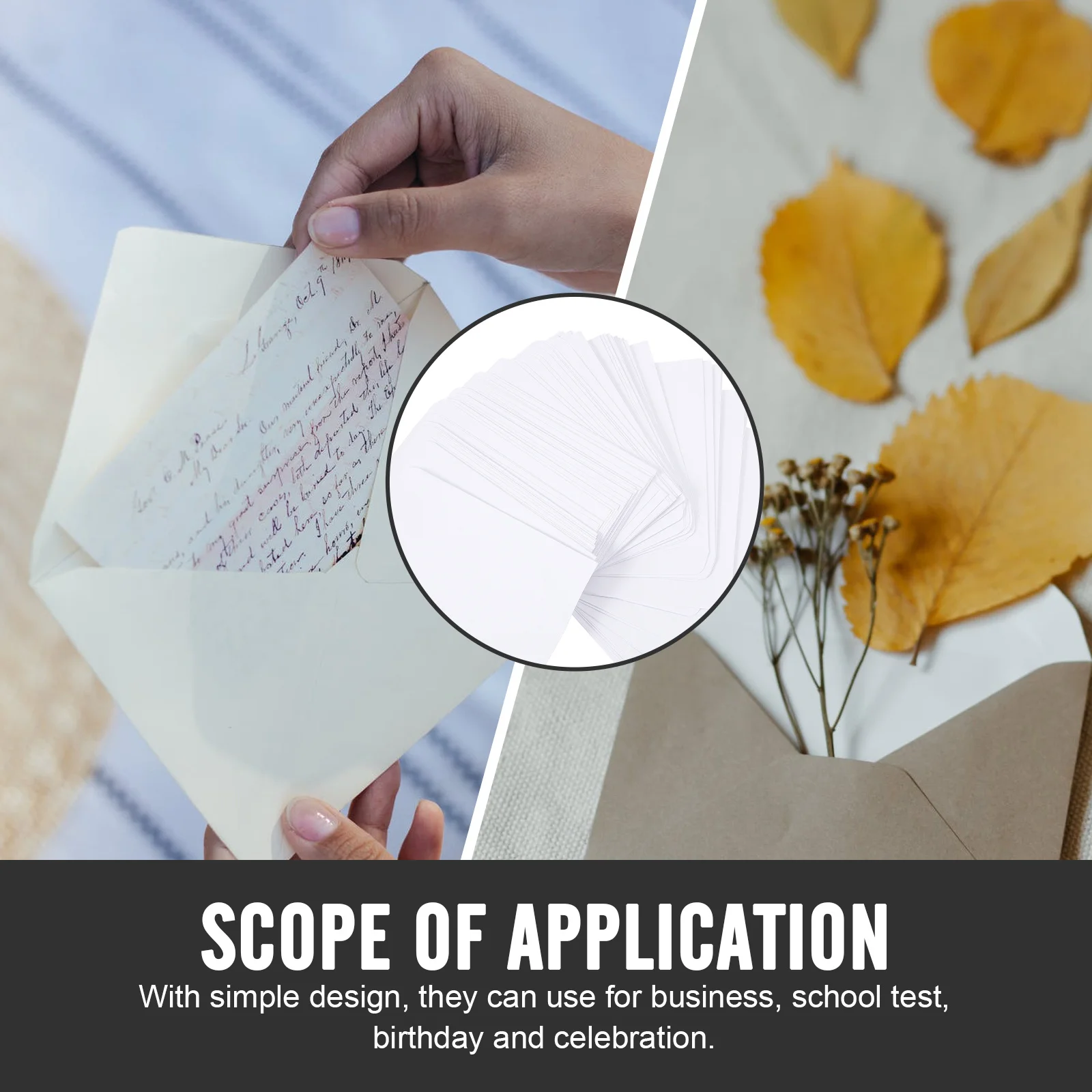 

100 шт., органайзер для конвертов из плотной бумаги для чековых купюр, хранения документов, пустые бумажные конверты, сумки для хранения денег