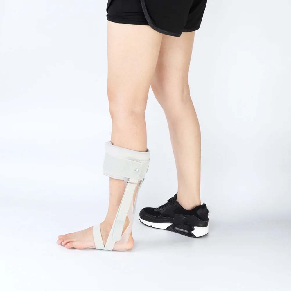 1 قطعة دعامة تقويم العظام رمادي حجم الدعم الأيسر للقدم تبلد حدوة الحصان القدم أروح لتخفيف الآلام حماية الكاحل الأخمصي