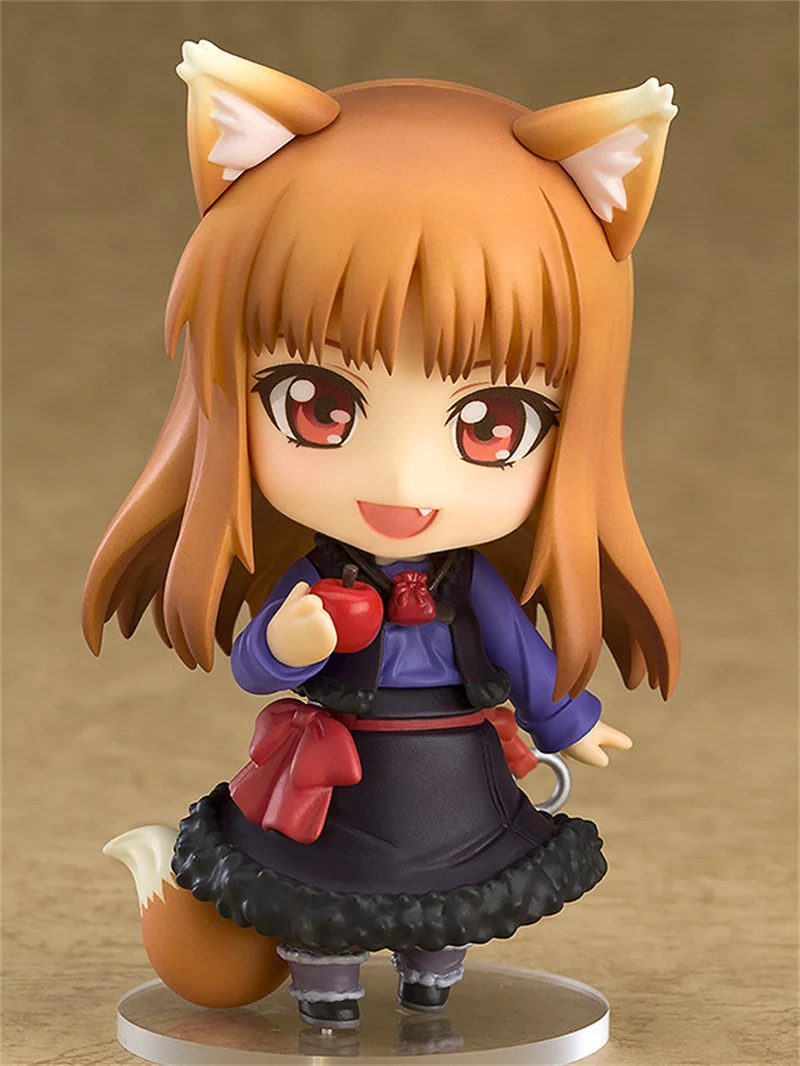 Original  #728 10Cm NENDOROID ホロ Action Figure Spice and Wolf Anime Figure Toys For Kids Gift Collectible Model Ornaments