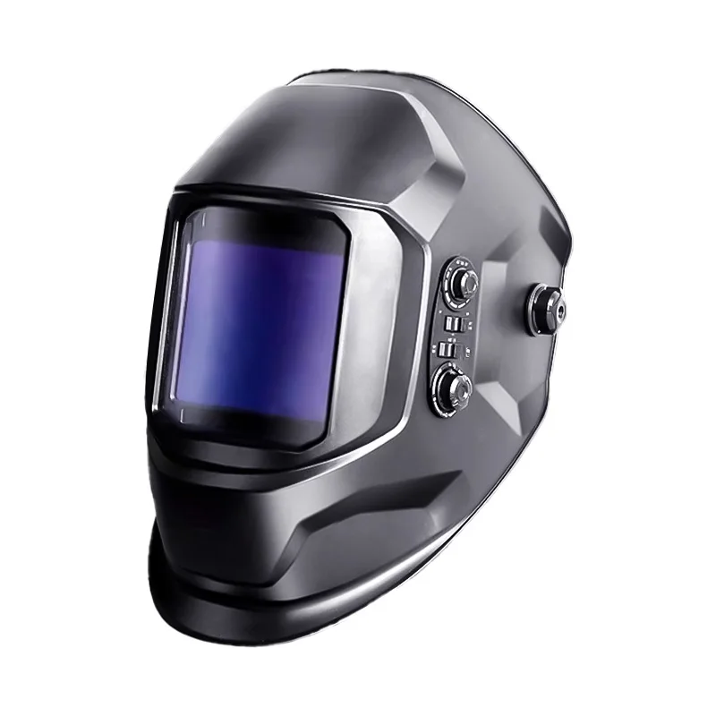 

For Professional Large Panoramic Auto Dimming Welding Helmet 4-Arc Sensor Marine Supplies Head