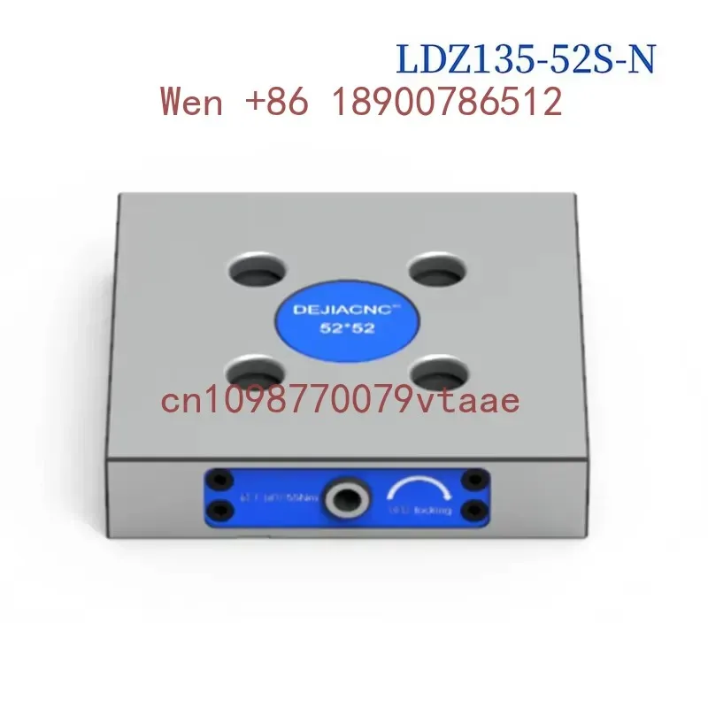 

LDZ135-52S-N Zero Point Quick Change Plate (52mm) for Milling Machine-High Accuracy & Quick Exchange
