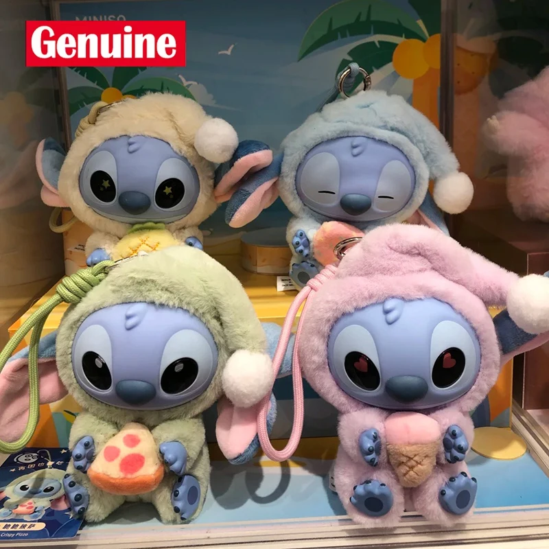 

Miniso Disney Stitch Vinyl Blind Box Toy - Cute Doll Pendant for Bag Mystery Series for Kids And Sleep before Eating Theme