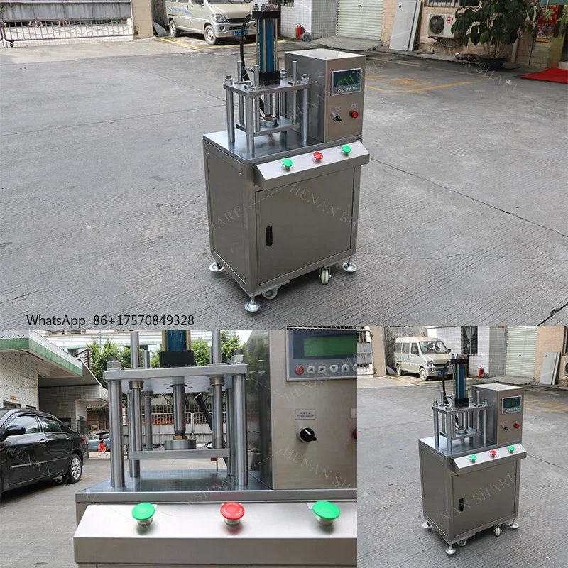 Eyeshadow Semi Automatic Powder Compacting Press Pressing Machine Press Eyeshadow Tools