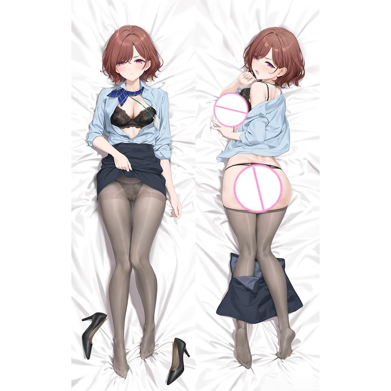 

Dakimakura Anime Higuchi Madoka Double-sided Pillow Cover Print Life-size body pillows cover Adult pillowcase