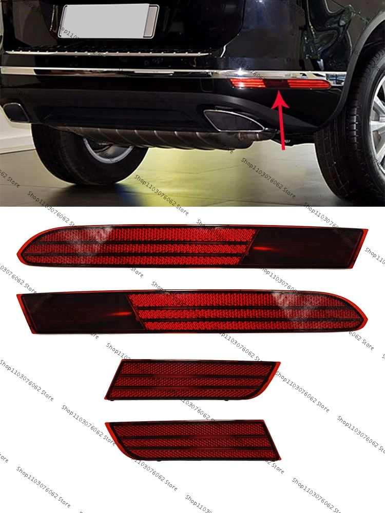 【Separate & Select parts】 For VW Touareg 2016 -2018 Left Right Rear Bumper Reflector Brake Lamp Light 7P6945105A 7P6945106A